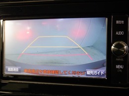 バックガイドモニターで、後方を確認しながら安心して駐車することができます。運転初心者も熟練者も必須の機能ですよ！