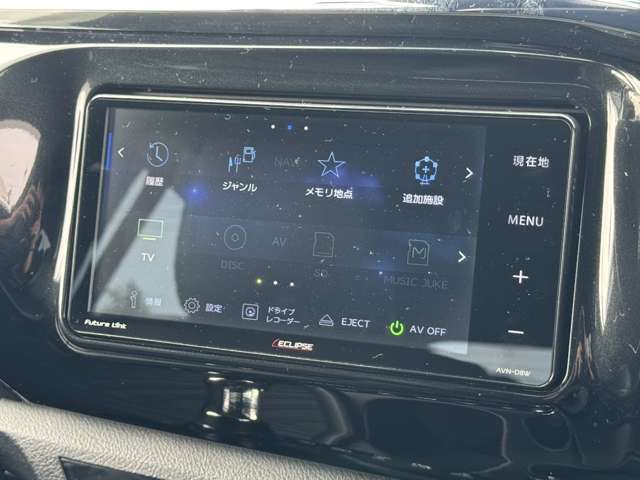 フルセグTV/DVD再生/Bluetooth対応