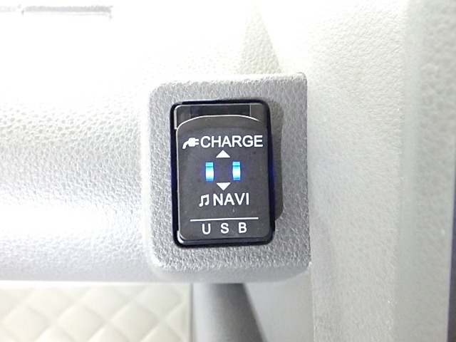 【充電用USBチャージャー】【ナビ接続用USB】装備です(^^♪