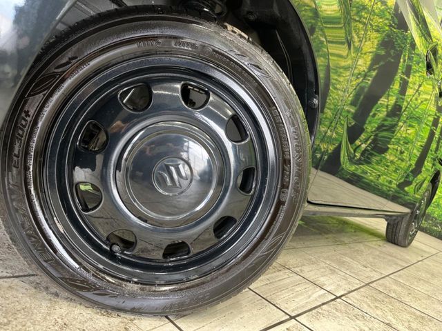 【純正14インチアルミホイール】外観にマッチした純正アルミホイールを装着しております。各種Aftermarketアルミホイールや、スタッドレスタイヤも取扱いしております。是非ご相談ください♪