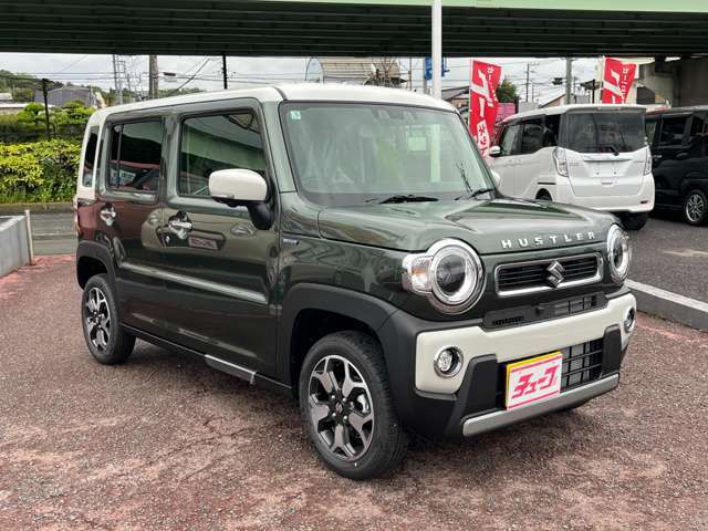 R7年式　登録届出済未使用車　軽のSUV！　ハスラーハイブリッドX入荷いたしました！