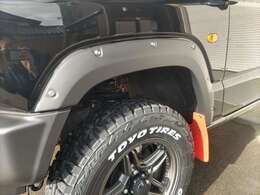 JAOS製オーバーフェンダー（車検対応）