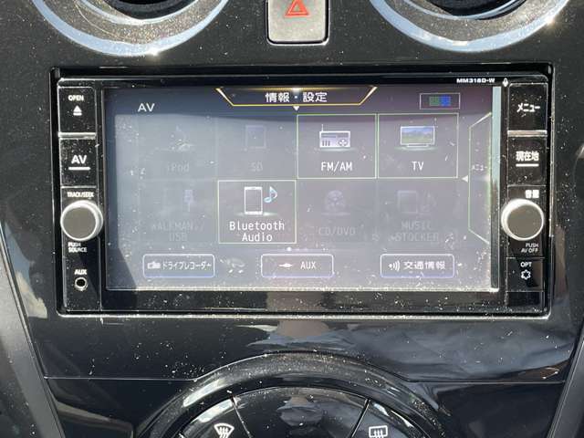 フルセグTV・ラジオ・CD/DVD・Bluetooth☆