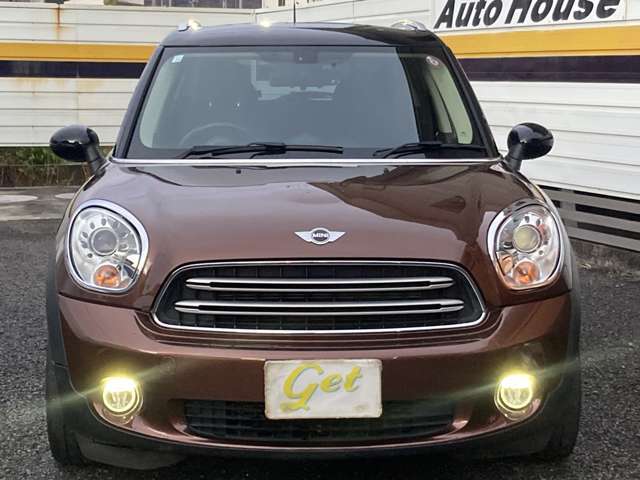 綺麗な正面フォグラン点灯