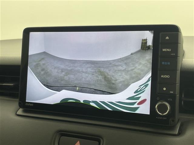 【バックカメラ】駐車が苦手な方でも映像で後方の安全確認もしっかり♪見えない死角の部分や距離感などモニター確認することが可能です！