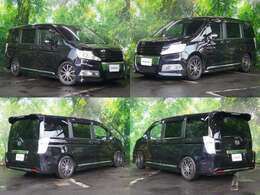 純正HDDナビ　社外フリップダウンモニター　社外16インチ　クスコ車高調　エンジンスタータ　HIDライト