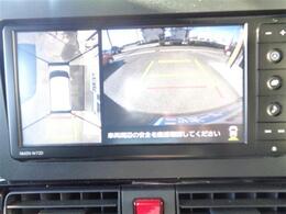 アラウンドビューモニター搭載！自車を真上から映し出してくれる嬉しい機能！