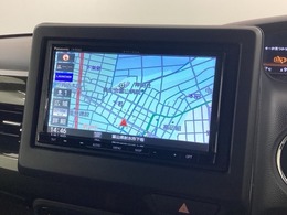 社外ナビ搭載です。知らない道も安心ですね！