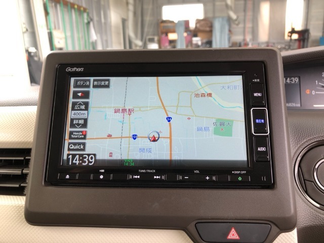 【純正ナビ】Honda純正のGathersナビがついています！Bluetoothも使えます♪