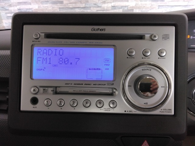 純正のCD/MDデッキです！