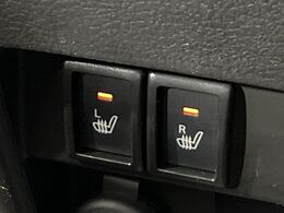 【シートヒーター】寒い日に重宝するシートヒーター！エアコンより早く温まってくれるので寒がりの人も安心ですね♪エアコンの温風は乾燥するから苦手、という方にもをおすすめです。