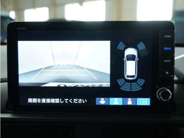 ◆バックカメラ◆リバースにするだけで映ります、後方の安全確認や、狭い駐車場での車庫入れ、雨の日や夜間など視界の悪い時に便利です！安全にバックする為には欠かせない装備です。