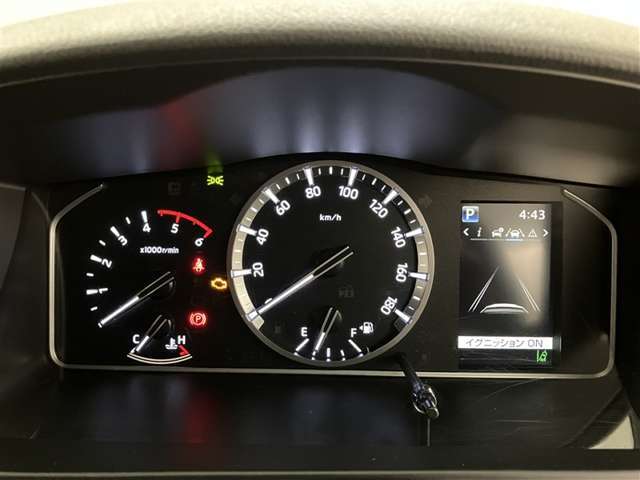 視認性の良いスピードメーターです☆