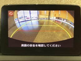 うれしいバックモニター付！後退時の不安感によるストレスから開放してくれます。