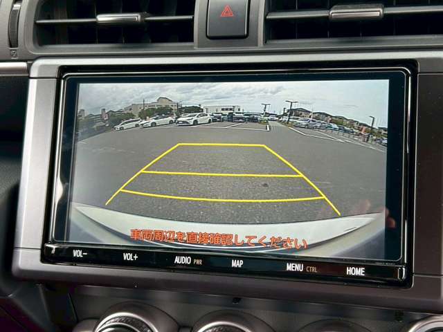 バックビューモニターで駐車の際に後方確認がしやすいです。