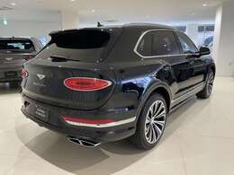 上品かつ迫力のある彫刻のように美しいテール