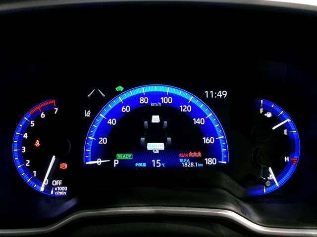 メーターも見やすく、分かりやすいです。