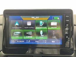 【ディスプレイオーディオ】スマホに接続すれば「Apple CarPlay」または「Android Auto」から、アプリのナビや電話・メッセージ・音楽などが利用できます！