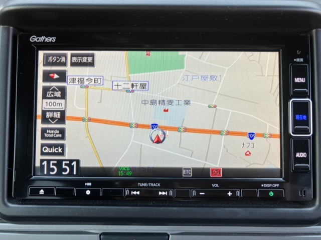 嬉しいナビ付♪これで遠出も安心です。目的地まで連れて行ってくれます。ドライブが楽しくなりますね。