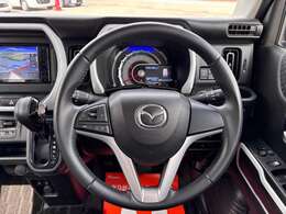 【　ステアリング　】運転席周りに大きな傷、汚れ、へたりなどなく良質な状態です！