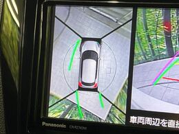 【全方位モニター用カメラ】専用のカメラにより、上から見下ろしたような視点で360度クルマの周囲を確認することができます☆死角部分も確認しやすく、狭い場所での切り返しや駐車もスムーズに行えます。