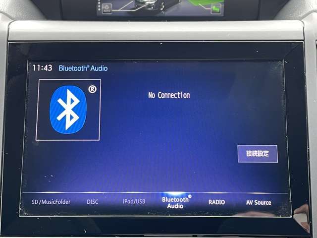 「Bluetoothオーディオ」　ナビはBluetoothオーディオに対応♪お手持ちのスマホに保存した音楽をお楽しみいただけます♪