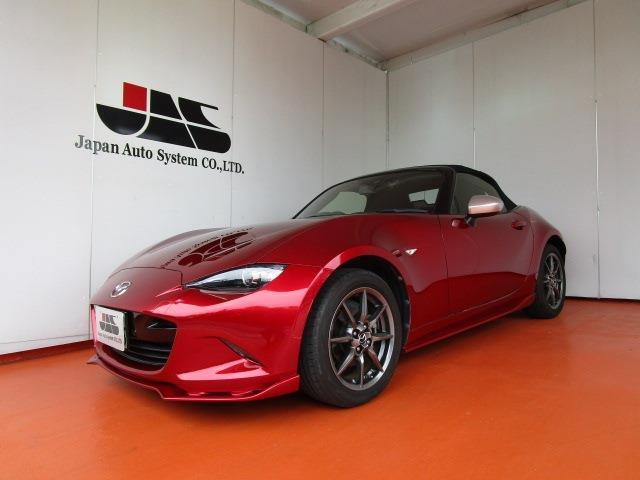 エアロスタイルにソウルレッドクリスタルメタリックのボディーカラーがカッコいい！