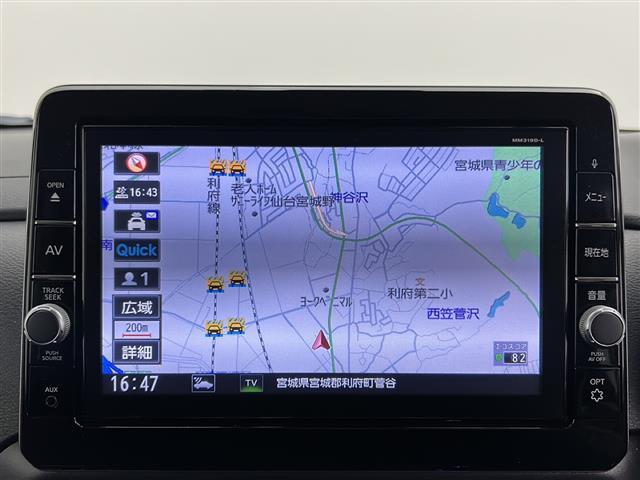 【カーナビ】ナビ利用時のマップ表示は見やすく、いつものドライブがグッと楽しくなります！