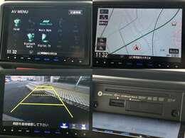 純正ディーラーオプションナビです。CD録音・DVD再生・Bluetooth接続対応です。バックモニター付きです。