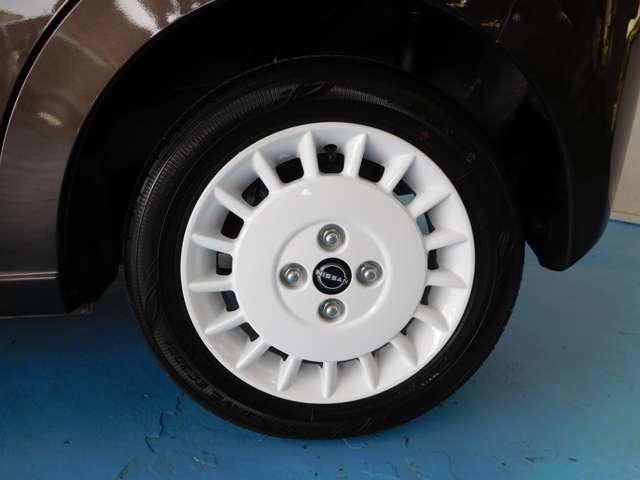 155/65R14　純正アルミホイール