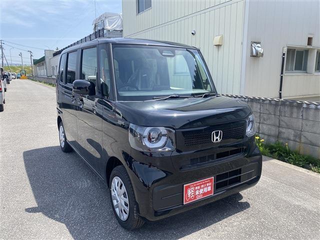 軽の看板が目印です！届出済 未使用車をお探しの方はこちらの看板を目印にお越しください。※似たような看板のお店がございますのでお間違えのないようご注意ください。