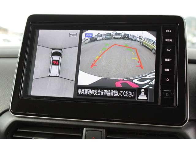 アラウンドモニターを装備！駐車の際、これがあれば運転に自信が無い方も安心です！一度使うと手放せない装備です！