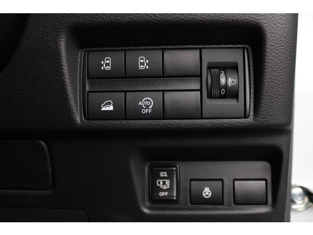 ドライバーの安全サポート機能付き車です。