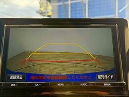 【バックカメラ】便利なバックカメラで安全確認もできます。駐車が苦手な方にもオススメな便利機能です。