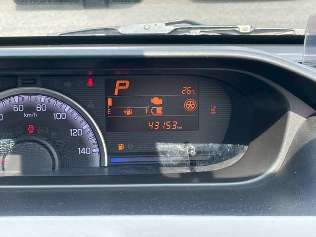 現在の走行距離です。