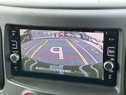 駐車時に便利なバックモニター付きです。これで慣れない場所の駐車も安心ですね。