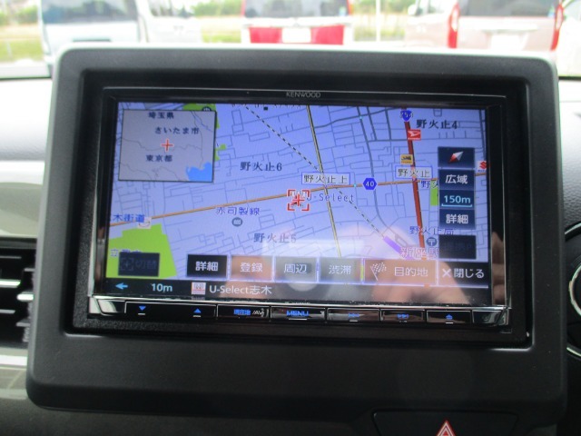 ナビゲーション付きで知らない道も安心！