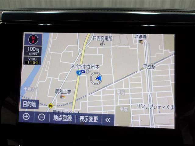 ナビ付なので、遠出の際も道に迷うことはありません♪安心してドライブをエンジョイして下さい♪