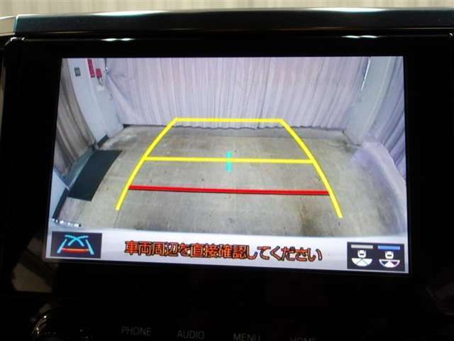 バックモニター付きなので車庫入れもラクラクです♪