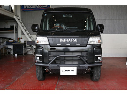 ★基本プラン★フロントバンパーガード、スキッドプレート、LEDマーカー付きDAIHATSUグリル、1.5インチリフトアップ、ウッドステアリング