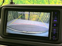 【バックカメラ】駐車時に後方がリアルタイム映像で確認できます。大型商業施設や立体駐車場での駐車時や、夜間のバック時に大活躍！運転スキルに関わらず、今や必須となった装備のひとつです！