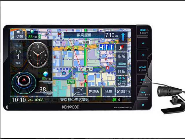 2024ケンウッド彩速ナビ　Bluetoothで貴方のスマホの音楽再生＆コントロール　ハンズフリー通話　DVD　CD録音　地デジワンセグTV　地図更新1年付　工賃込89800円～