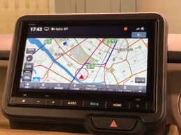 ギャザズナビ搭載です。知らない道も安心ですね！