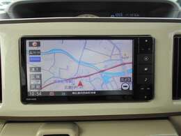 ナビ付きで急なお出かけも安心です。