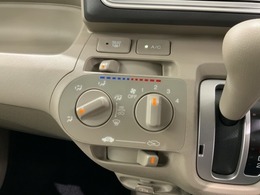 ダイヤル式のエアコンは操作性もよいですよ。