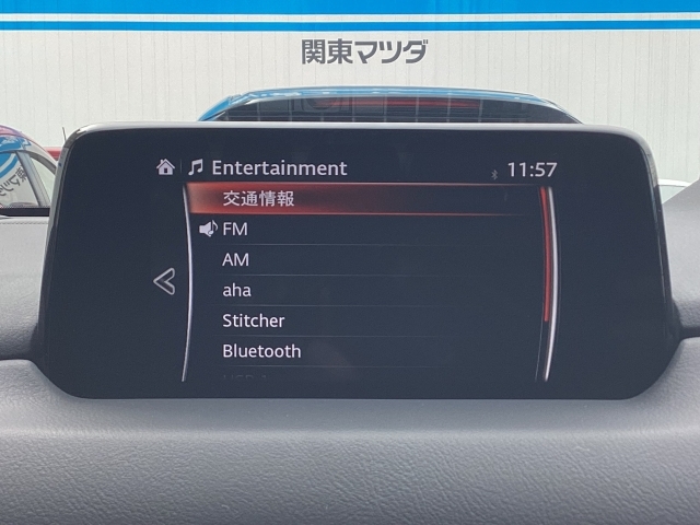 Bluetoothに接続することで、スマートフォンに入っている音楽アプリを車内で楽しめたり、通話が出来ます♪