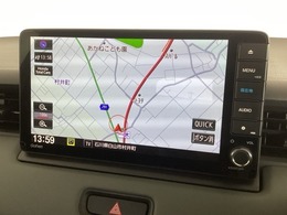 ギャザズナビ搭載です。知らない道も安心ですね！