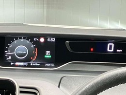 【デジタルメーター】速度計がデジタルで分かりやすいです★長距離ドライブの時もラクラク★