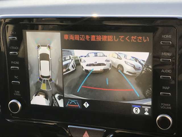 全周囲・バックカメラ付きで後ろの視界も見やすいです！！
