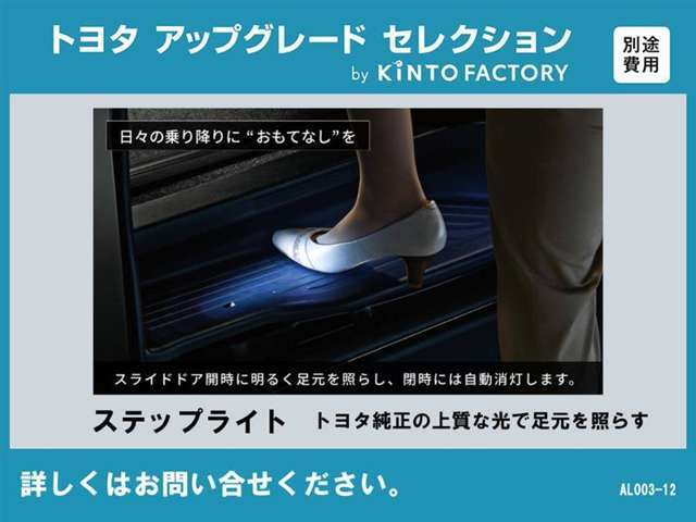 このお車はトヨタアップグレードセレクション対象車両です。